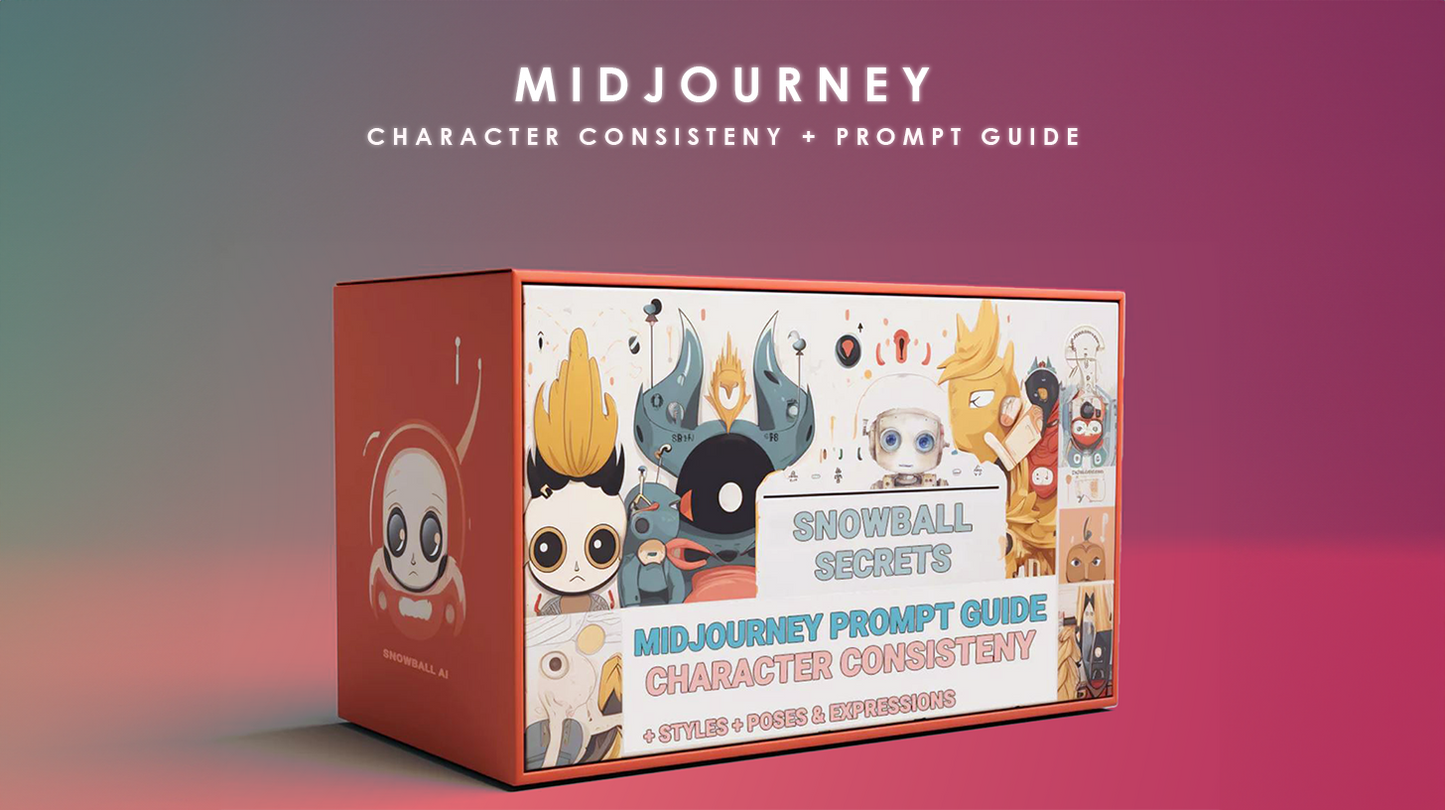 Snowball Secrets - Midjourney Character Prompts (Consistency)